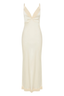 Cheval Blanc Silk Dress Champagne