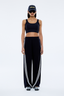 Valentina Stripe Pant Navy
