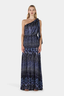 Silvia Maxi Dress Indigo Drift