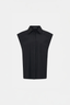 Milo Sleeveless Shirt Black