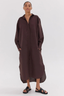 The Shirt Dress Brazil Nut