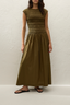 Ale Midi Dress Olive