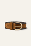 Brosco Woven Belt Cognac
