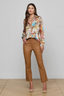 Tyler Silk Blouse Multi Collage