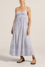 Hermione Dress Eyelet Stripe Voile
