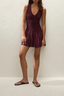 Palomar Mini Dress Mulberry