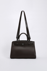 RCL Morgan Large Handbag Chocolate Brown