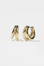 Coco Hoops Medium Gold Plated