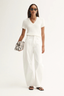 Landon Knit Top White