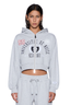 College Origin Zip Hoodie Grey Marle