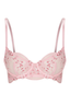 Sofia Underwire Bra Baby Pink
