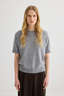 Jasper Short Sleeve Crewneck Grey Marle