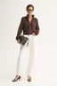 Leon Cardigan Chocolate