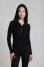 Wool Polo Black
