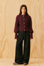 Matilda Cardigan Burgundy
