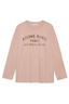 Ivan Long Sleeve Melrose Stencil Washed Blushed
