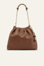 June Leather Bag Marron