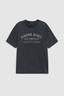 Cade Tee Melrose Stencil Washed Black