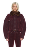 Relaxed Trucker Jacket Merlot