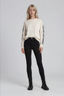 Deval Girls Merino Jumper Cream/ Black