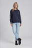 Deval Girls Merino Jumper Navy/ Light Blue