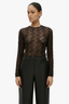 Leo Lace Bodysuit Black