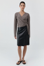 Cashmere Wrap Cardigan Vapor