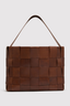 Woven Large Tote Chestnut