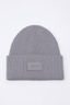Blake Wool Blend Beanie Grey