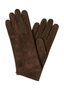Petra Shearling Gloves Maroon