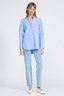 Vala Poplin Shirt Baby Blue