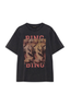 Cade Tee Tiger Bing Washed Black