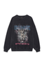 Miles Sweatshirt Leo Muse Washed Black