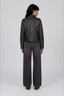 Marco Deli Leather Jacket Black