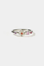 Posie Band Sterling Silver Ruby/Pink Sapphire