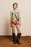Ace Silk Scarf Top