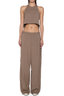 Hudson Halter Cappucino Pinstripe