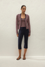 Doris Cardigan Cila Stripe Navy
