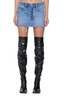 Low Rider Mini Skirt Exposed Krown Blue
