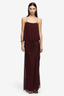 Kora Blouson Maxi Dress Plum