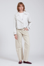 Jordan Cotton Crop Trench Light Beige