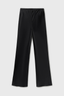 Bias Cut Pants Black
