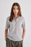 Featherlight  Cashmere Shirt Grey Marle