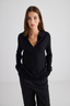 Noat Cashmere Polo Black