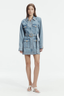 Lyra Denim Mini Dress Coastal Wash
