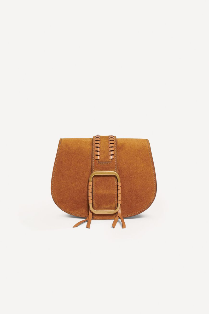 Teddy Shoulder Bag Small Cognac