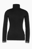 Mira Long Sleeve Knit Sweater Black