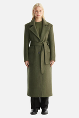 Madison Wool Coat Forest