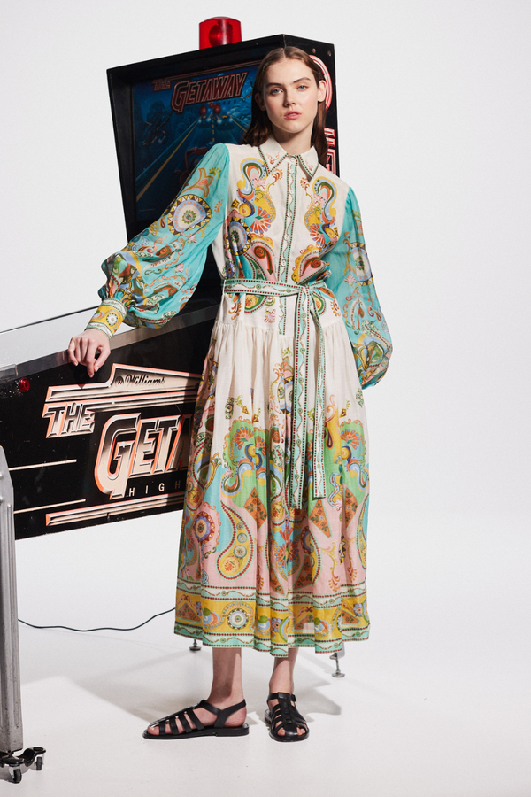 Pinball Shirtdress Multi