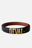 Deval Reversible Belt Black/ Tan Excluding Buckle